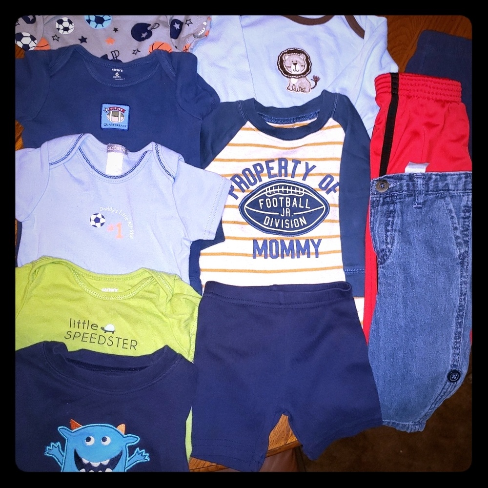 Bundle baby boys lot 6mnth & some 6-9 month